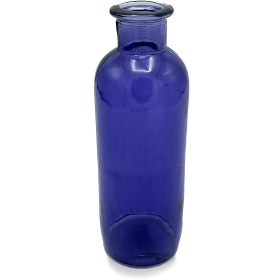 تصویر گلدان شیشه ای رنگی بزرگ 