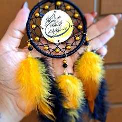 تصویر اویزماشین دریم کچر با پلاک وان یکاد و 4 قل در دو رنگ 