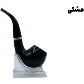 تصویر پیپ تمام مشکی مدل کاپتان بلک Capitan Black (پک کامل )127 