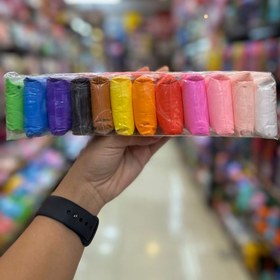 تصویر خمیرکلی ۱۲ رنگ 