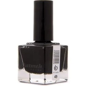 تصویر لاک ناخن داتمه شماره ۳۸ – رنگ مشکی | ماندگاری بالا و پوشش یکدست LAK-NAKHON-DATME