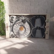 تصویر سرویس دمکنی آشپزخانه ۱۳ پارچه نسوز برند سوپرایز - ساده 