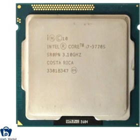 تصویر سی پی یو اینتل بدون باکس Core i7-3770S CPU Intel Core i7-3770S 3.1GHz LGA 1155 Ivy Bridge TRAY CPU