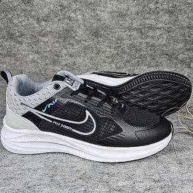 تصویر کفش کتونی مردانه نایک ایرانی رنگ مشکی-سفید Nike 902 BW 