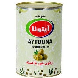 تصویر زیتون شور با هسته آیتونا- 4 کیلوگرم ا Aytouna Salty Olive - 4 kg Aytouna Salty Olive - 4 kg