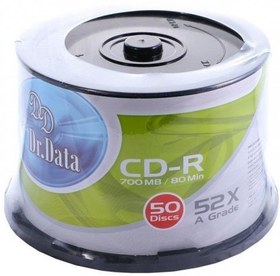 تصویر سی دی CD دکتر دیتا 50 عددی باکس دار 