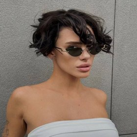 تصویر عینک فرم کشیده GUCCI 