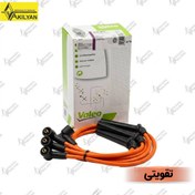 تصویر وایر شمع تیبا، ساینا و کوییک M15 والئو؛ استاندارد و تقویتی 