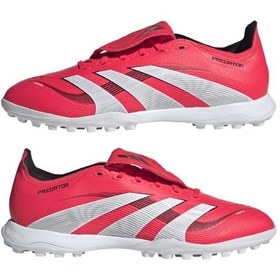 تصویر کفش فوتبال آدیداس PREDATOR LEAGUE FT TURF قرمز برای همه سنین - سایز ۳.۵ برند Adidas adidas PREDATOR LEAGUE FT TURF Red Football SHOES for Unisex - 3.5