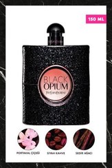 تصویر Yves Saint Laurent عطر زنانه Black Opium Edp رایحه ای خاص گرم و شرقی قهوه سیاه 150 میل 