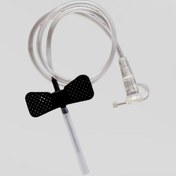 تصویر اسکالپ مشکی گیج 22 بسته 100 عددی برند VIVENT (ارسال از تهران - عمده کارتنی) 