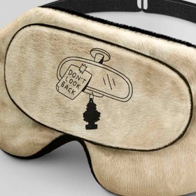 تصویر طرح به عقب نگاه نکن برای چشم بند خواب کورال Don't Look Back Design for Coral442 Sleep Mask