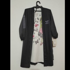 تصویر مانتو دخترانه طرح لی 