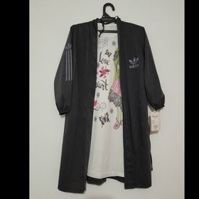 تصویر مانتو دخترانه طرح لی 