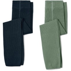 تصویر ساق شلواری بافت سبز بچگانه چیبو 2 عددی 