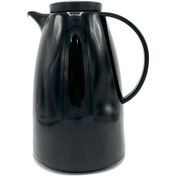 تصویر فلاسک رومانتیک هوم ۲ لیتری رنگ مشکی شیشه صورتی 