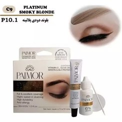 تصویر کیت رنگ ابرو پالمور شماره P10.1بلوند دودی پلاتینه 