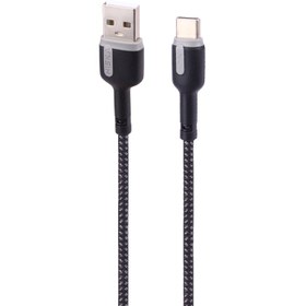 تصویر کابل تایپ سی فست شارژ Hiska LX-2022 3A 2m Hiska LX-2022 3A 2m Type-C Cable