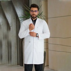 تصویر روپوش سفید مردانه برند سینوهه مدل (figs) قد(۹۵-۱۰۰)سانت 