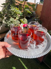 تصویر چای دست پیچ هنر دست کشاورز