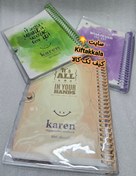 تصویر کلاسور شفاف کارن سایز بزرگ 