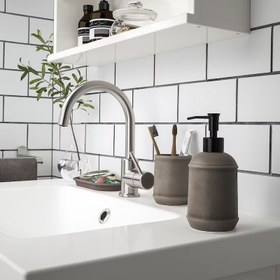 تصویر ست سرویس بهداشتی ایکیا مدل TVÅLSJÖN IKEA TVÅLSJÖN 3-piece bathroom set