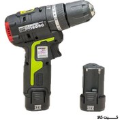 تصویر دریل شارژی 12 ولت ورکس مدل WU131.2 Works cordless drill 12V WU131.2