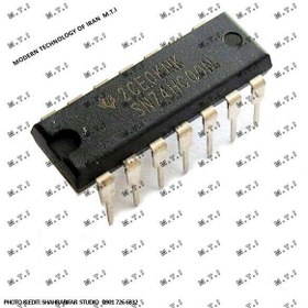 تصویر آی سی تی تی ال SN74HC00N / TEXAS MALAYSIA 