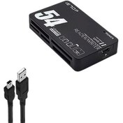 تصویر رم ریدر iETOP 6IN1 مدل 54 