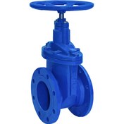 تصویر شیر کشویی زبانه پلاستیکی PN16/DN125/GGG40 RUBBER WEDGE VALVE PN16/DN125/GGG40