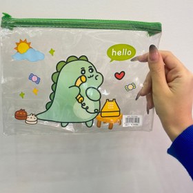 تصویر کاور زیپ دار فانتزی - دایناسورسبز 