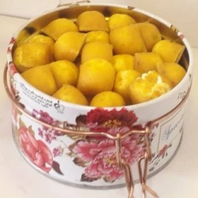 تصویر سوهان حبه ای گزی زعفرانی (ارسال رایگان) 