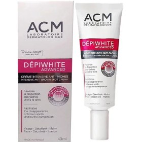 تصویر کرم ضد لک ای سی ام مدل DEPIWHITE حجم 40میل 