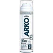 تصویر فوم اصلاح آرکو من مدل CRYSTAL حجم 200 میلی لیتر ا ARCO men CRYSTAL shaving foam, volume 200 ml 