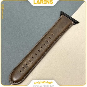 تصویر لارنس | قیمت و خرید بند اپل واچ Leather سری Classic سایز 38/40/41mm رنگ Dark Olive 