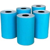 تصویر رول حرارتی رنگی کارتخوان آبی 