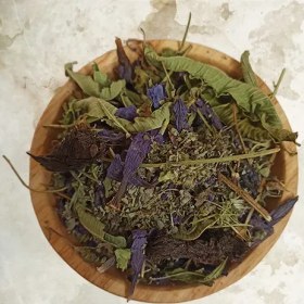 تصویر دمنوش ترکیبی سردرد بام گل 