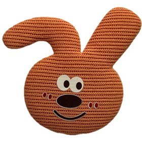 تصویر تکه دوزی خرگوش رنگی 