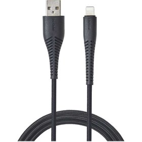 تصویر کابل بیاند تبدیل 2 متری USB-A به لایتنینگ مدل BA-335 Beyond BA-335 USB-A to Lightning 2m Charging Cable