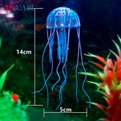 تصویر عروس دریایی مصنوعی آکواریوم سایز 