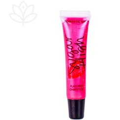 تصویر لیپ گلاس شاین تیوپی مدل توت فرنگی برند MAY ROMANTIC 