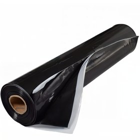 تصویر مالچ پلاستیکی باغبانی عرض ۱۲۰ سانتیمتر ضخامت ۱۰۰ میکرون با ۱% یووی 