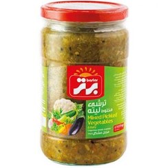 تصویر ترشي ليته 670 گرم برتر 