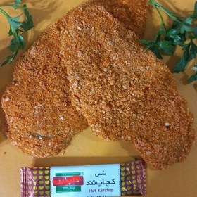 تصویر شنیسل سینه مرغ 