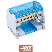 تصویر ترمینال توزیع دو پل125 آمپر مدل FJ- 207/125BE NS22- FJ 207/125BE