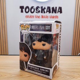 تصویر فانکوپاپ ونزدی آدامز متالیک Funko POP Wednesday Addams Funko POP Wednesday Addams