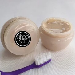 تصویر خمیر دندان نمک 