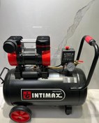 تصویر کمپرسور هوا اینتیمکس مدل 50L ظرفیت ۵۰ لیتر بدون روغن سایلنت 