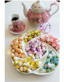 تصویر قند آیسینگ رنگی سیسی - ۱۰۰ / زرد 