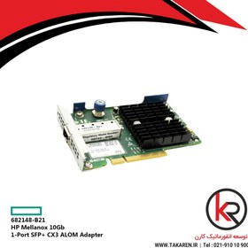 تصویر کارت شبکه اچ پی مدل HP Mellanox 10Gb 1-Port SFP+ CX3 ALOM Adapter | 682148-B21 